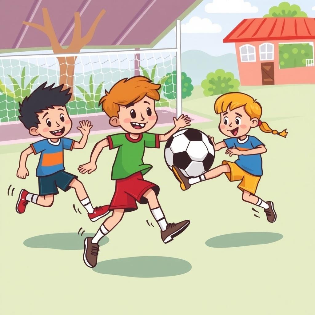 The Cup Final: Teamwork Wins