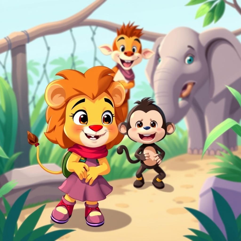 The Adventure at the Zoo