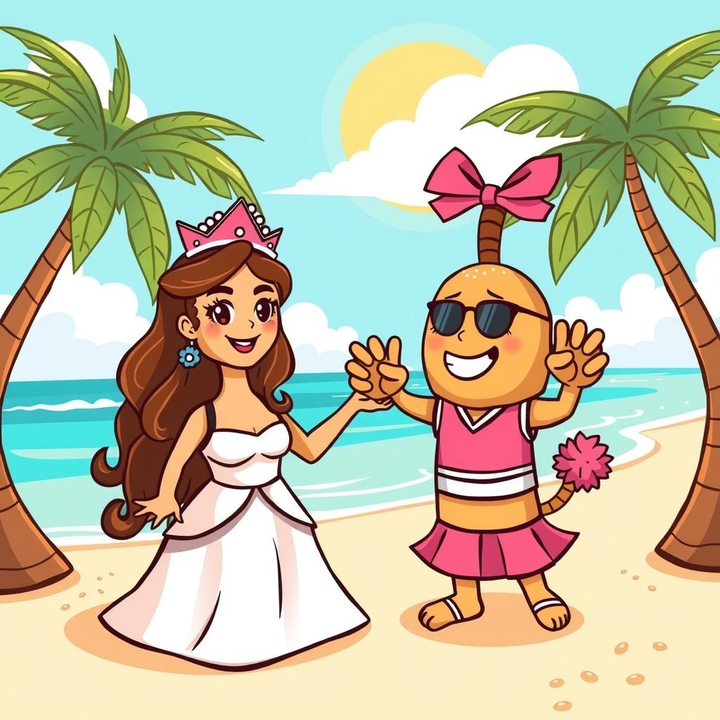 Mexican Adventures with Princess Cookie and Cheerleader Cookie