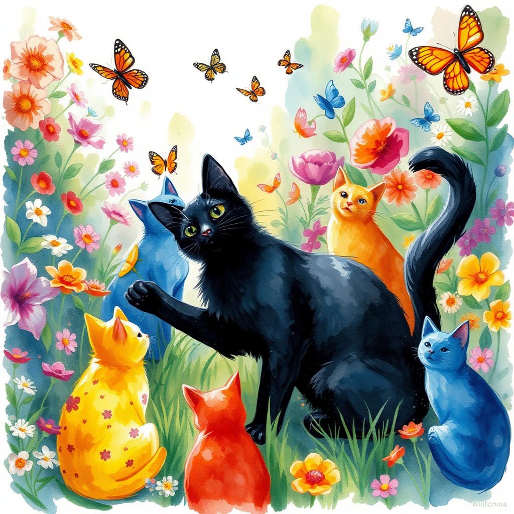 The Tale of Shadow the Black Cat