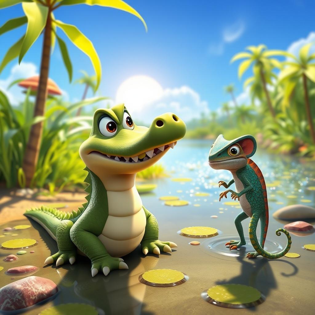 Crocodile Gena's Adventure