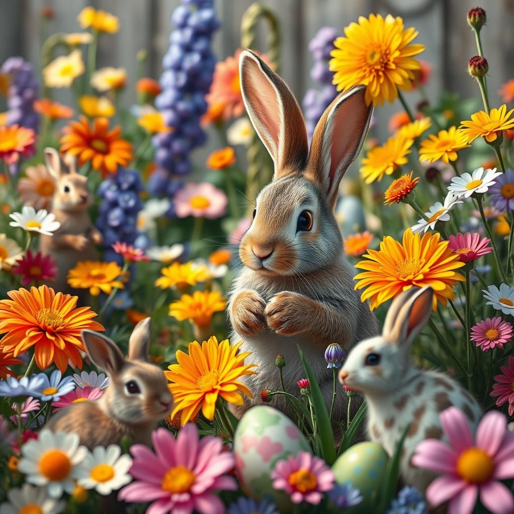 The Hidden Easter Garden