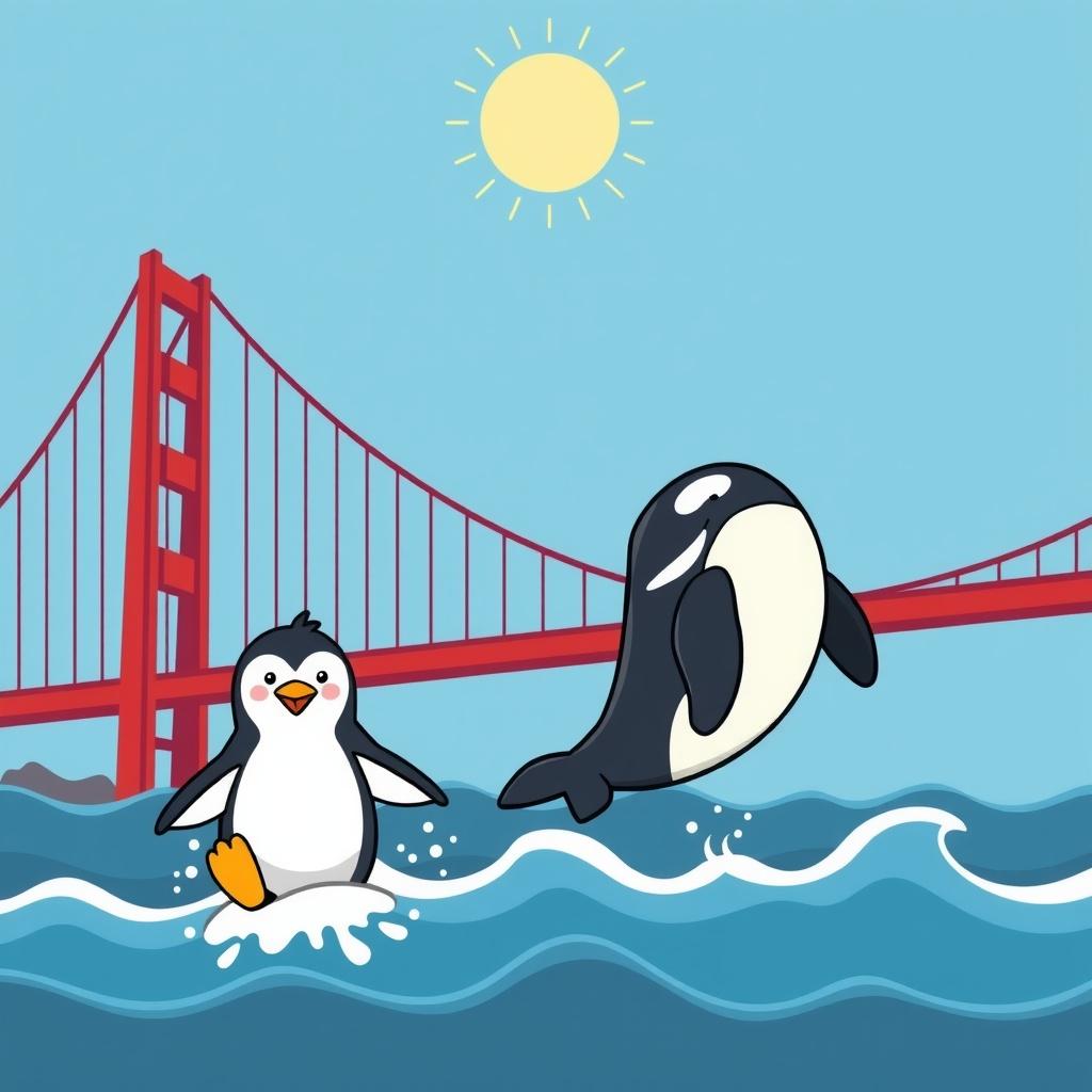 Percy and Orca’s Golden Gate Adventure