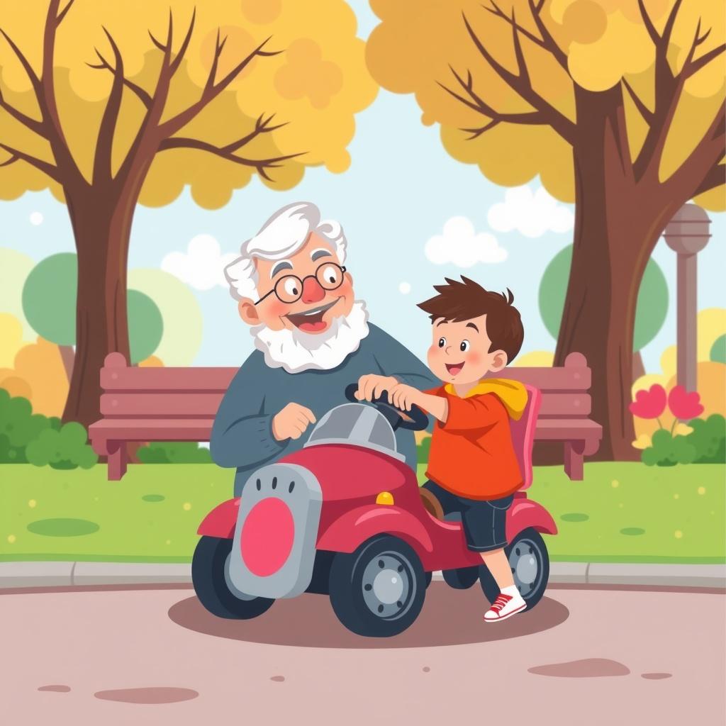 Grandpa Lee and the Magical Toy Car
