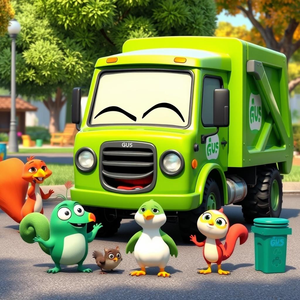 Gus the Great Garbage Truck