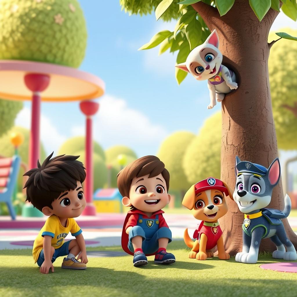 The Adventure with Paw Patrol