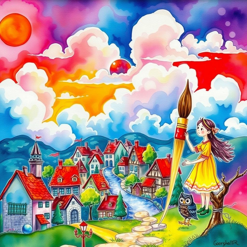 The Sky Painter's Adventure