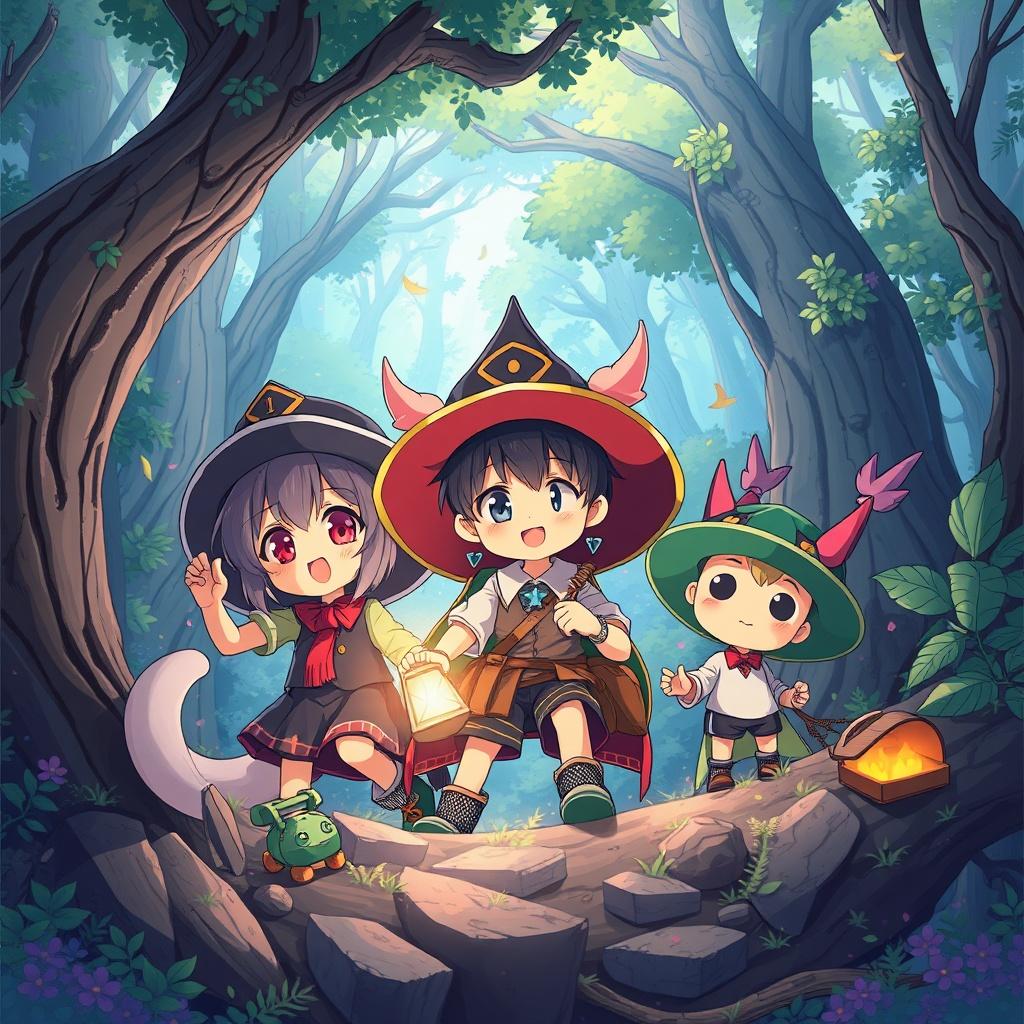 The Great Adventure of Theo, Mia, and Ravi