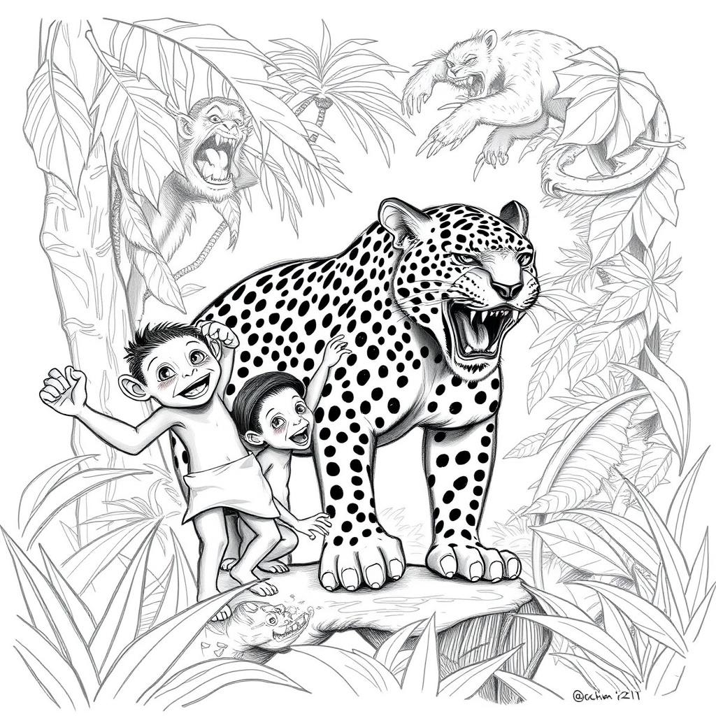 The Three Little Monkeys' Adventure