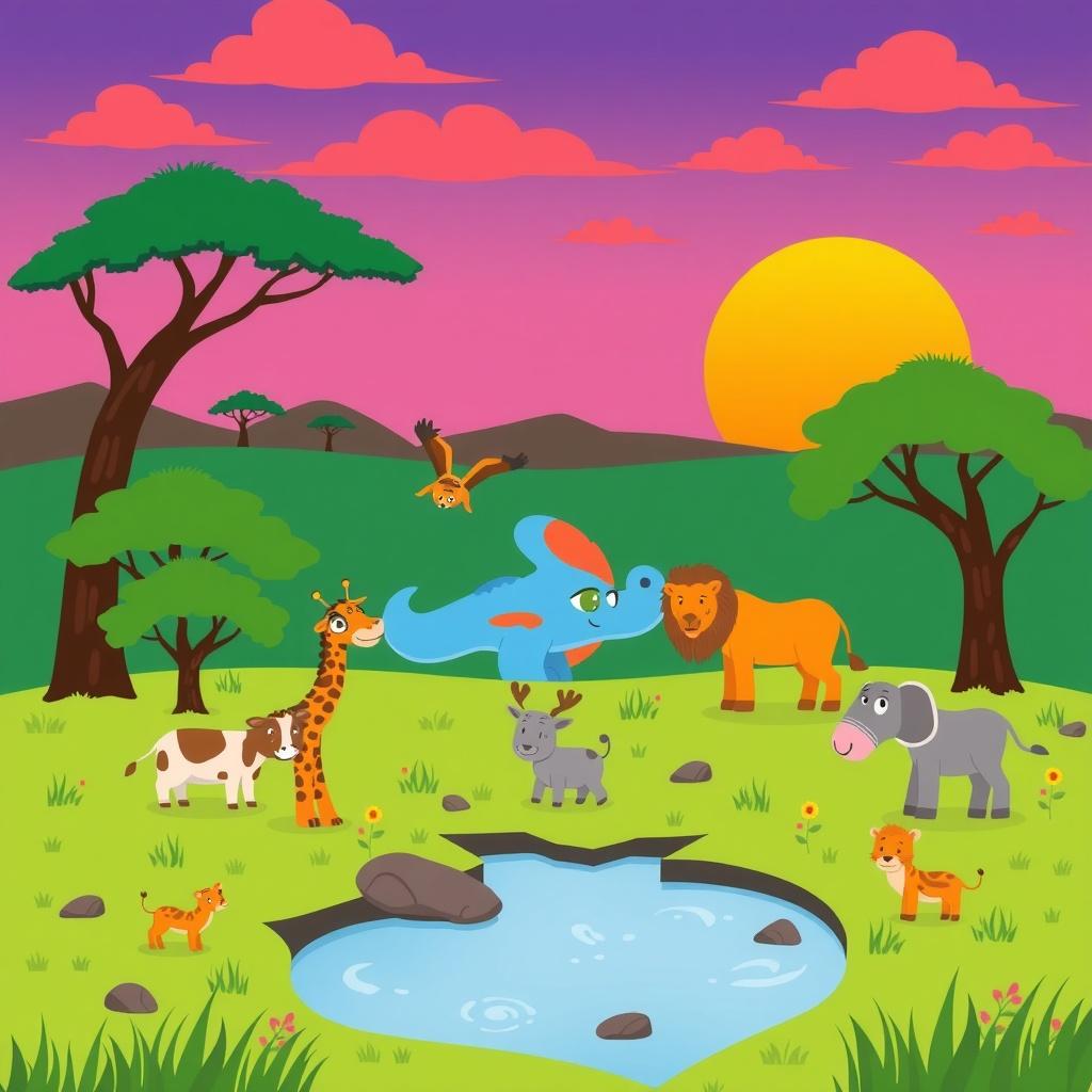 The Animals of the Savannah