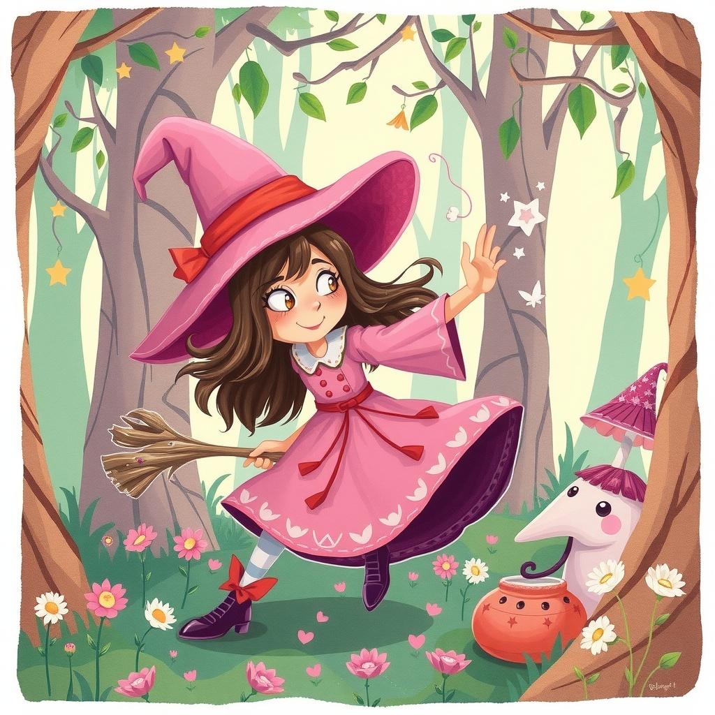The Mischievous Witch and Her Pranks