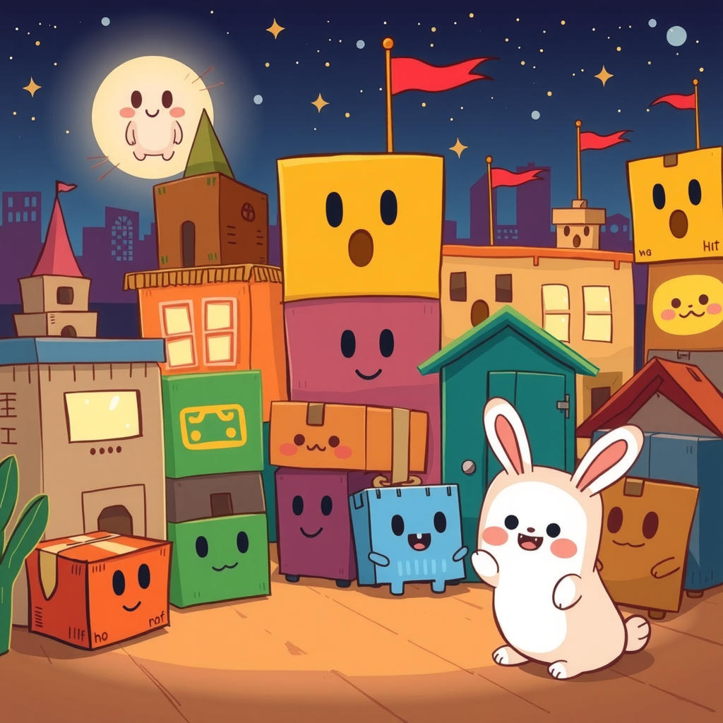The Cardboard Kingdom in the Closet