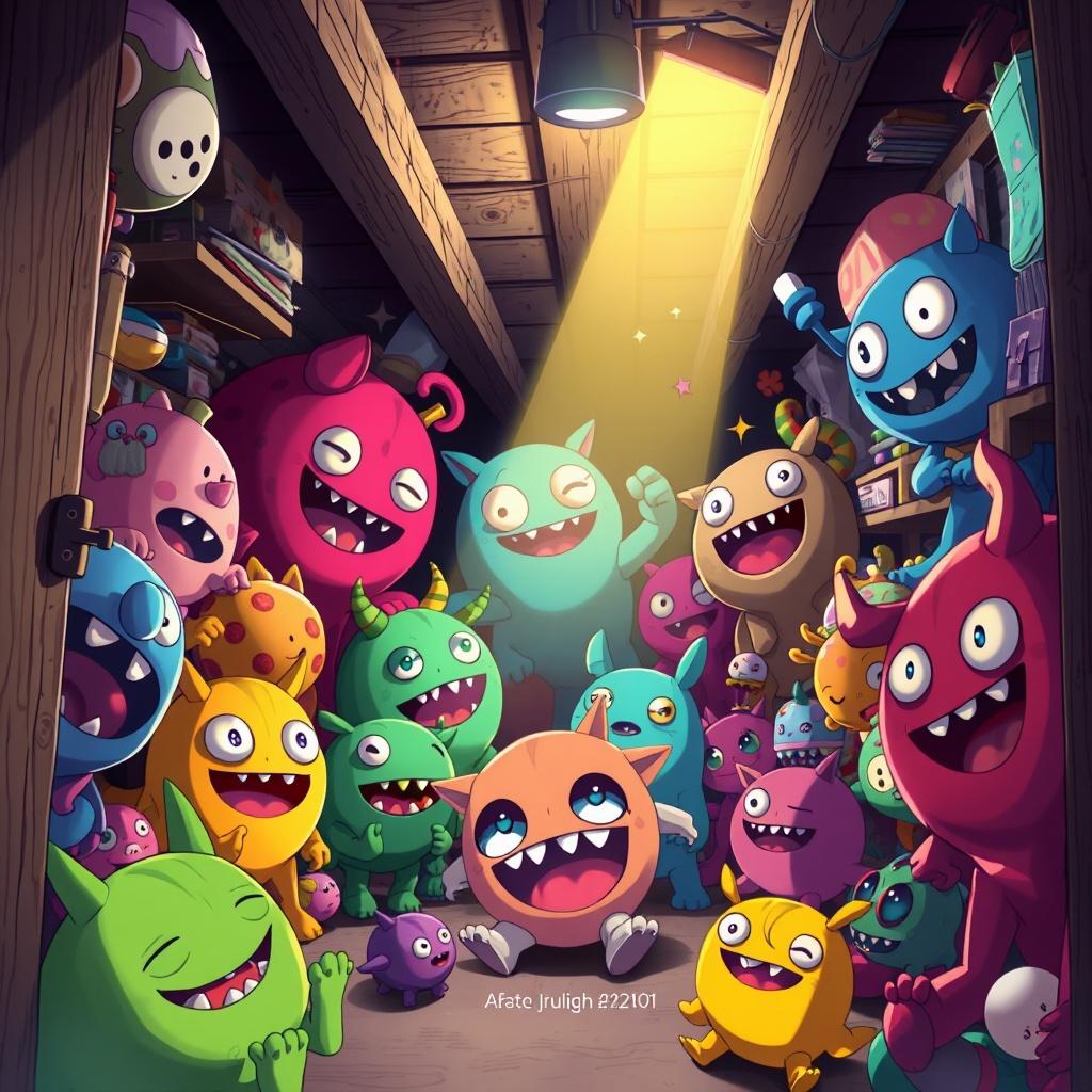 Monsters Love Flashlight!