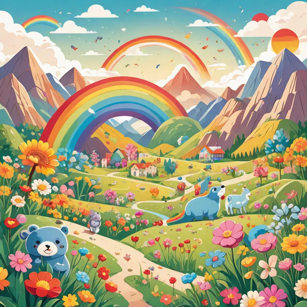 Adventures in Rainbow Valley