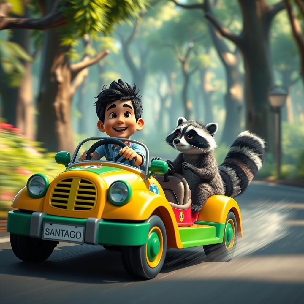 The Magical Race Through the Enchanted Forest