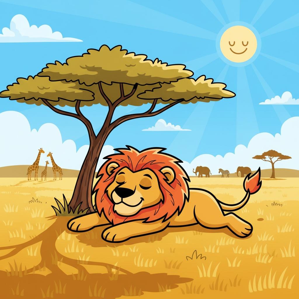 The Crow and the Lion