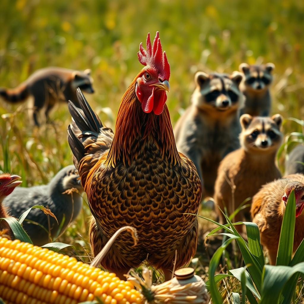 The Brave Defender of the Coop