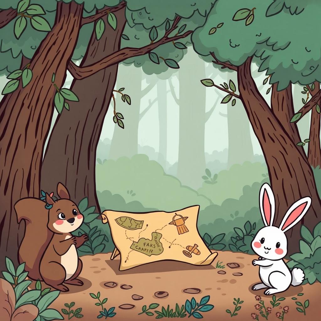 The Adventure in the Enchanted Forest