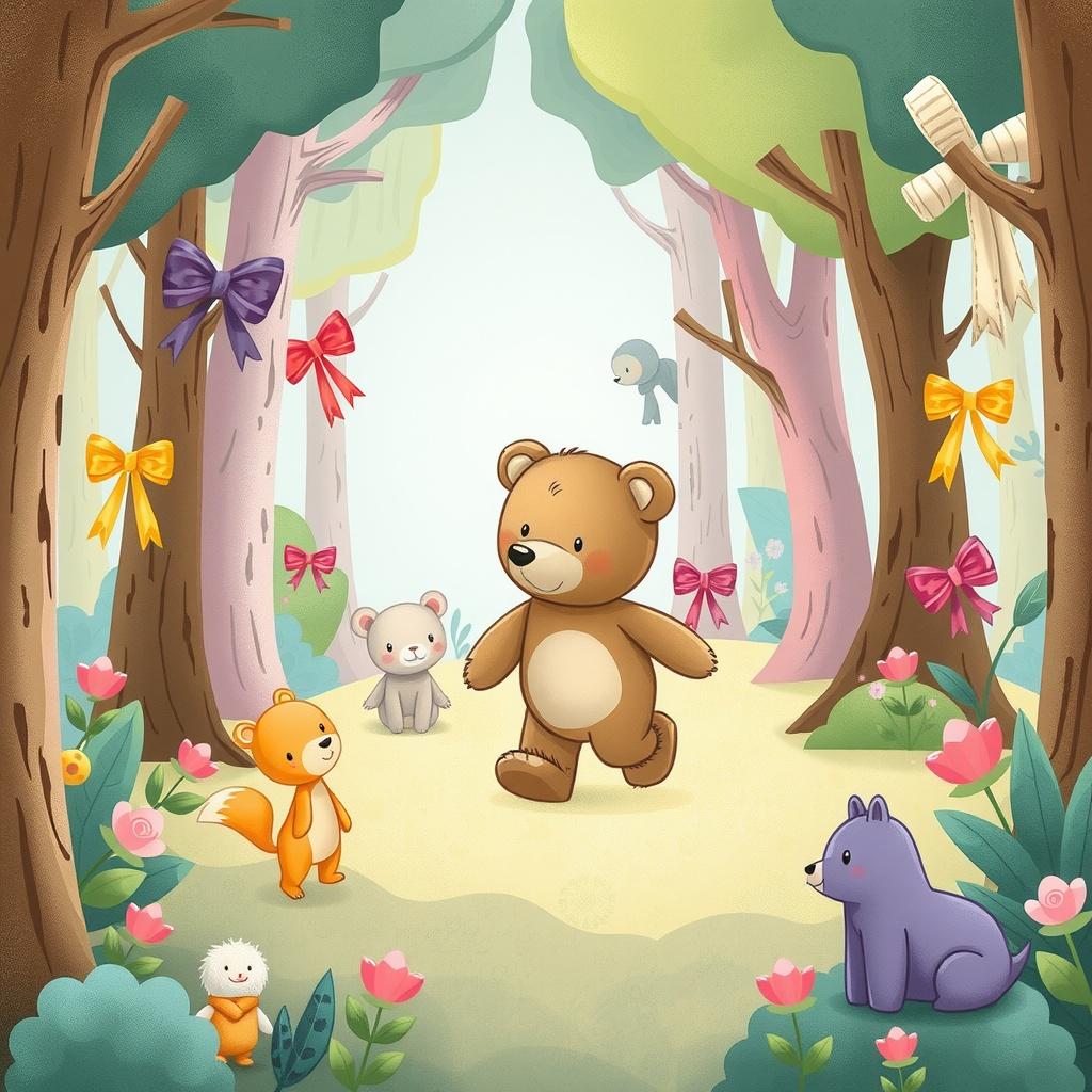 Teddy Bear's Adventure in the Woods
