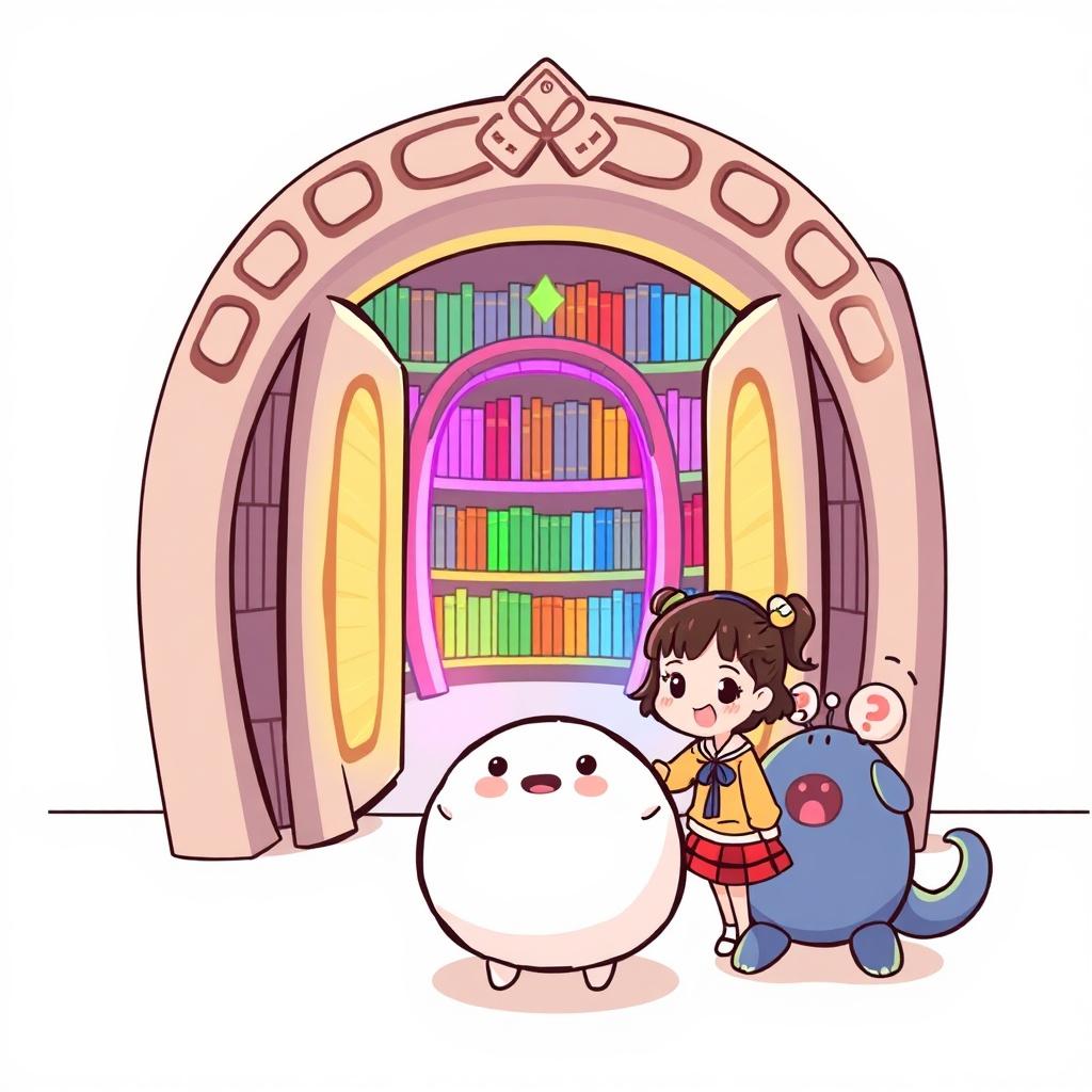 The Magical Library Adventure
