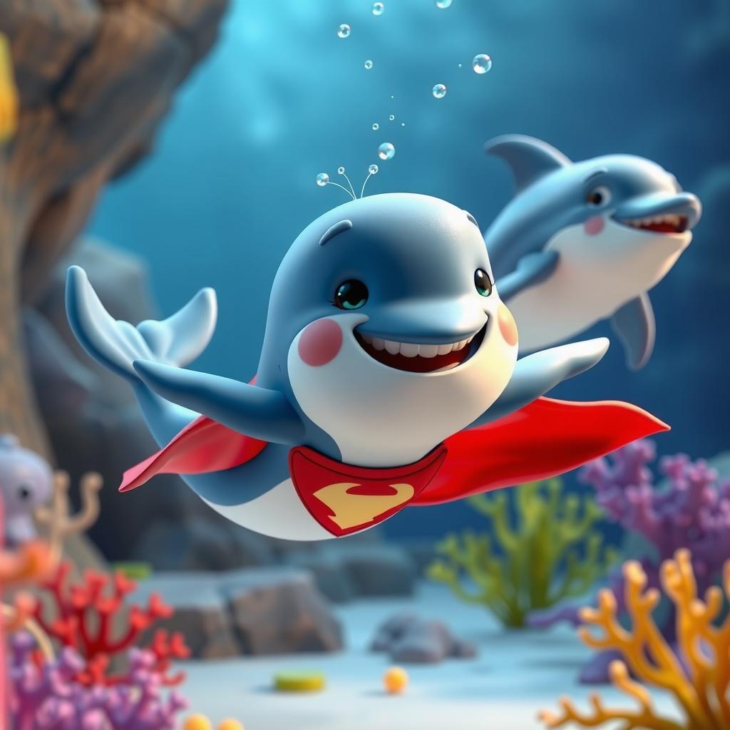 The Little Blue Whale's Big Dream