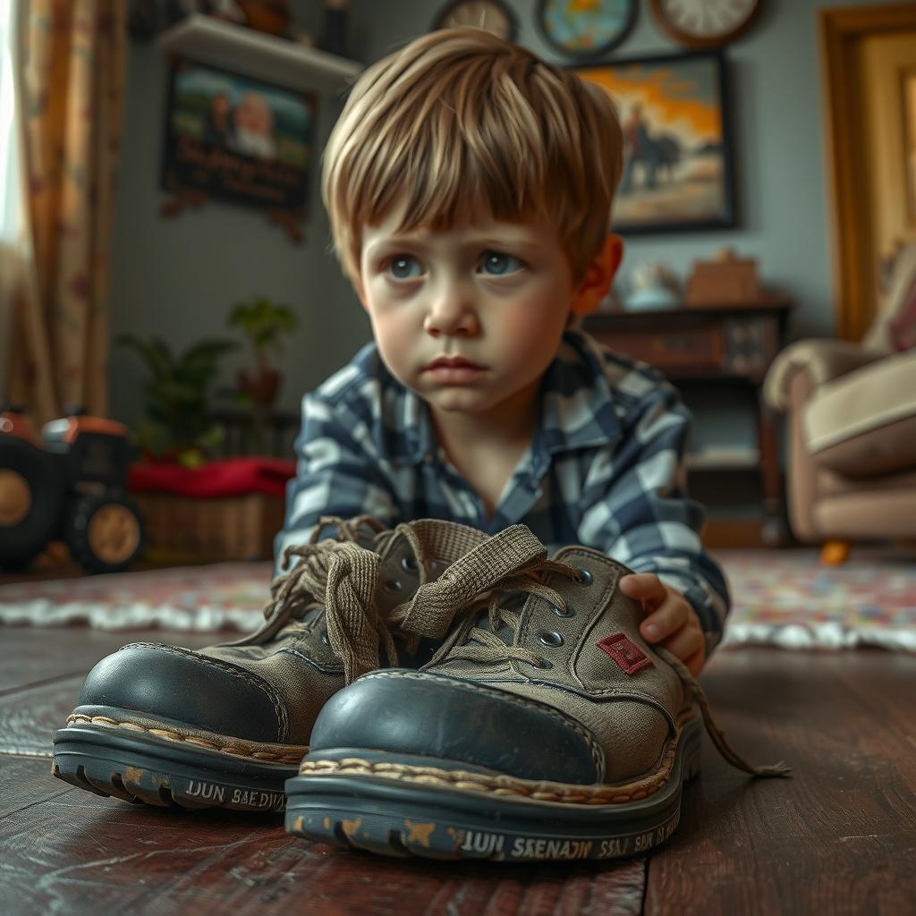 The Boy and His Shoes