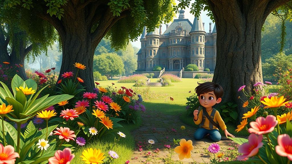 Oliver's Secret Garden: The Tale of a Gentle Heart