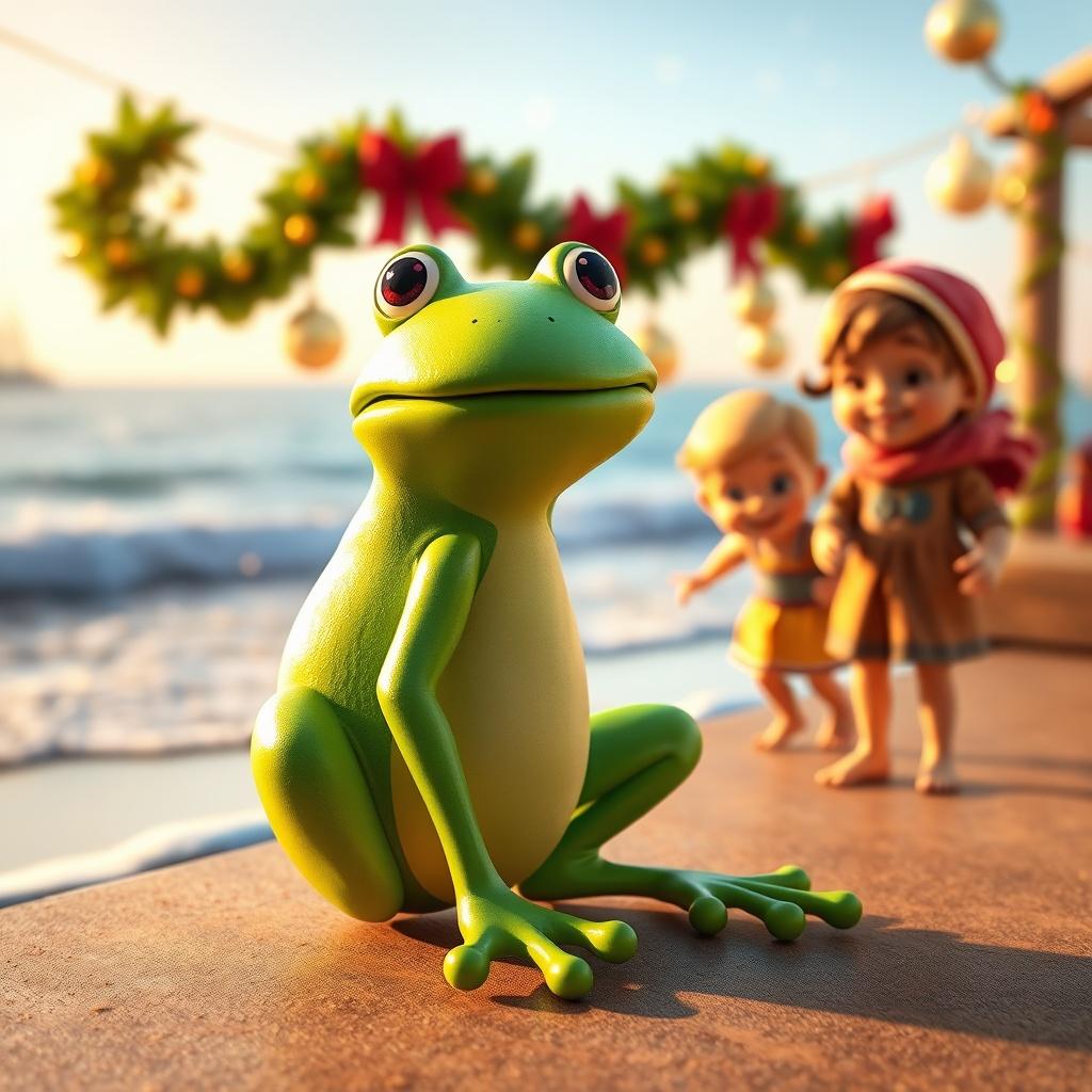 The Hopping Frog Toy