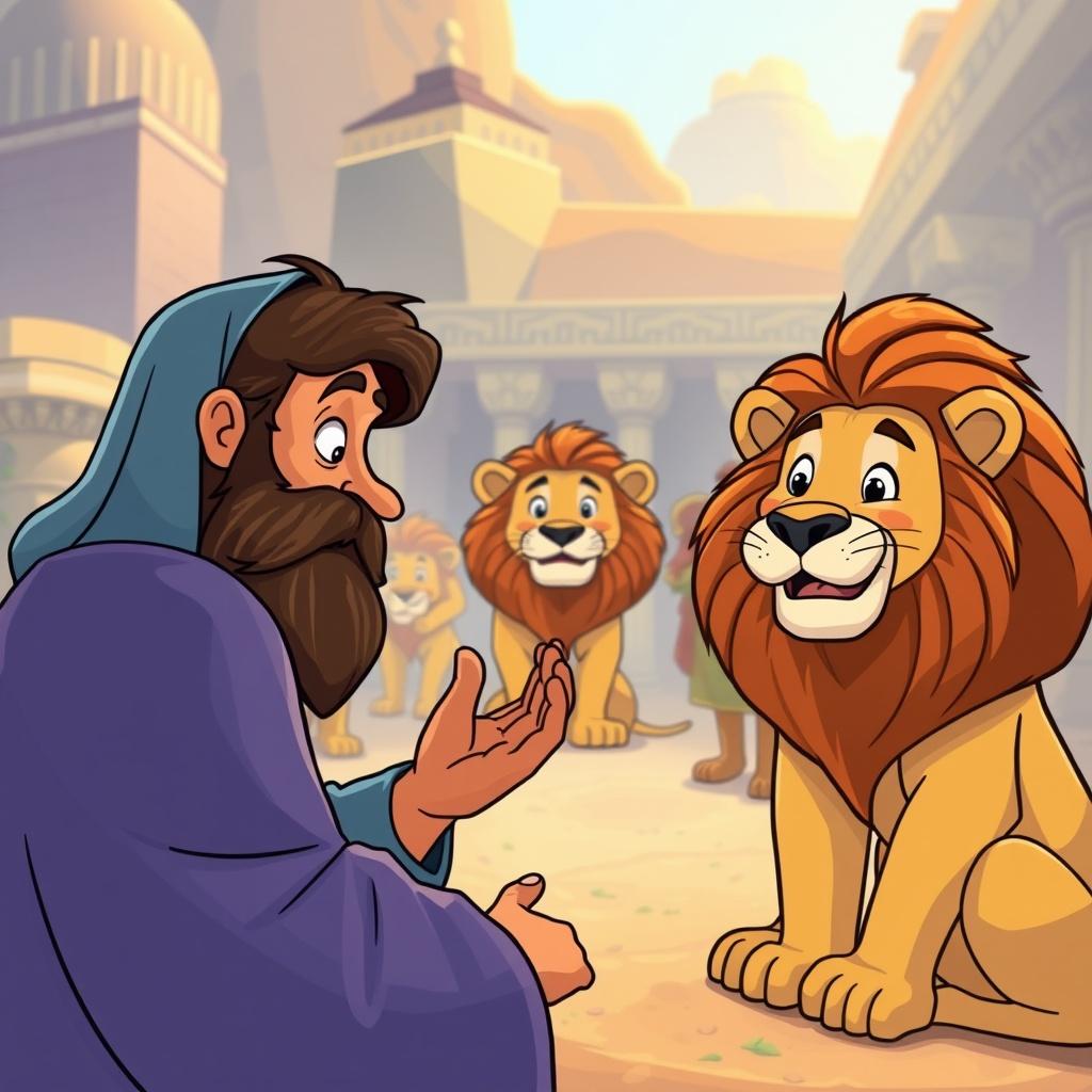 Daniel and the Lions' Den Adventure
