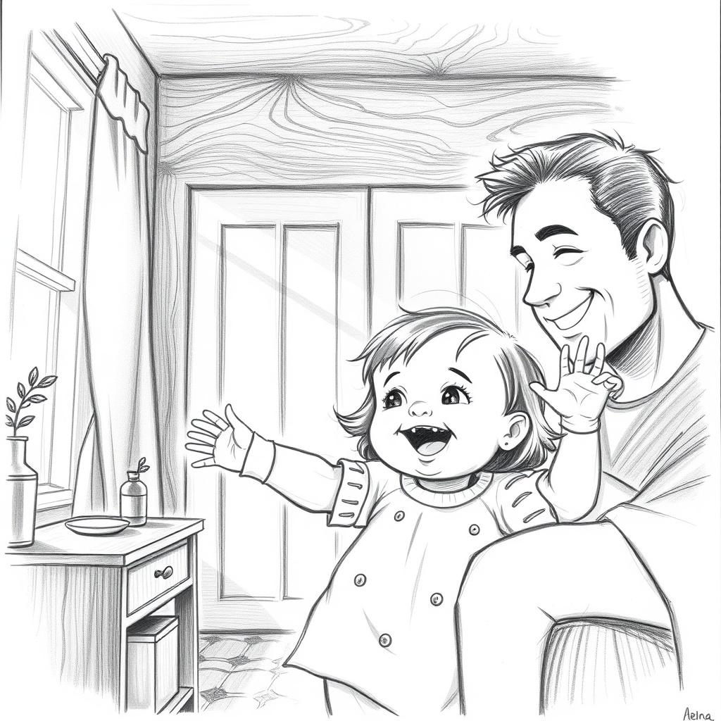 Evangeline's First Word