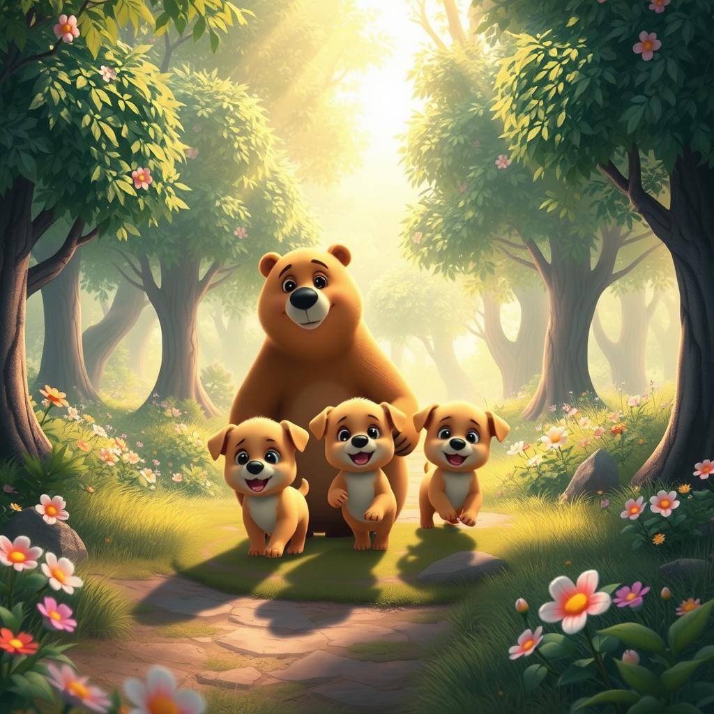 The Adventure of Smoky and the Puppies