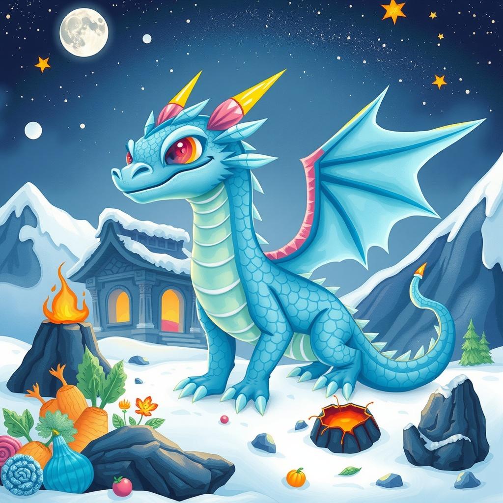 Diamond the Ice Dragon