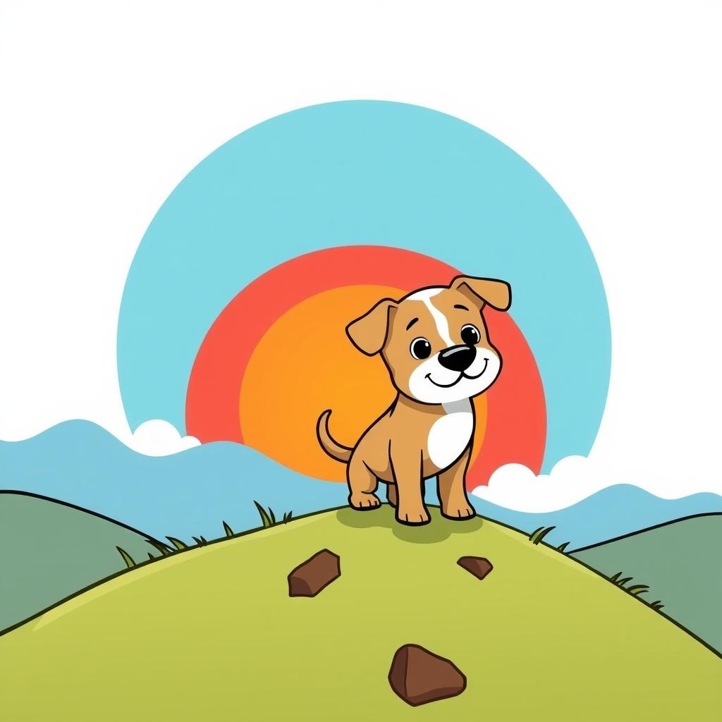 The Courageous Journey of a Puppy