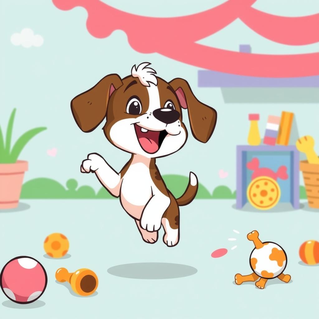 The Adventures of a Tricolored Puppy