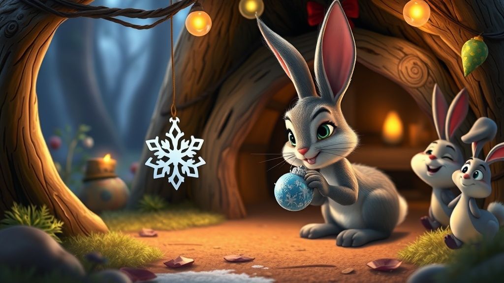 Cherished Christmas with Bunnies
