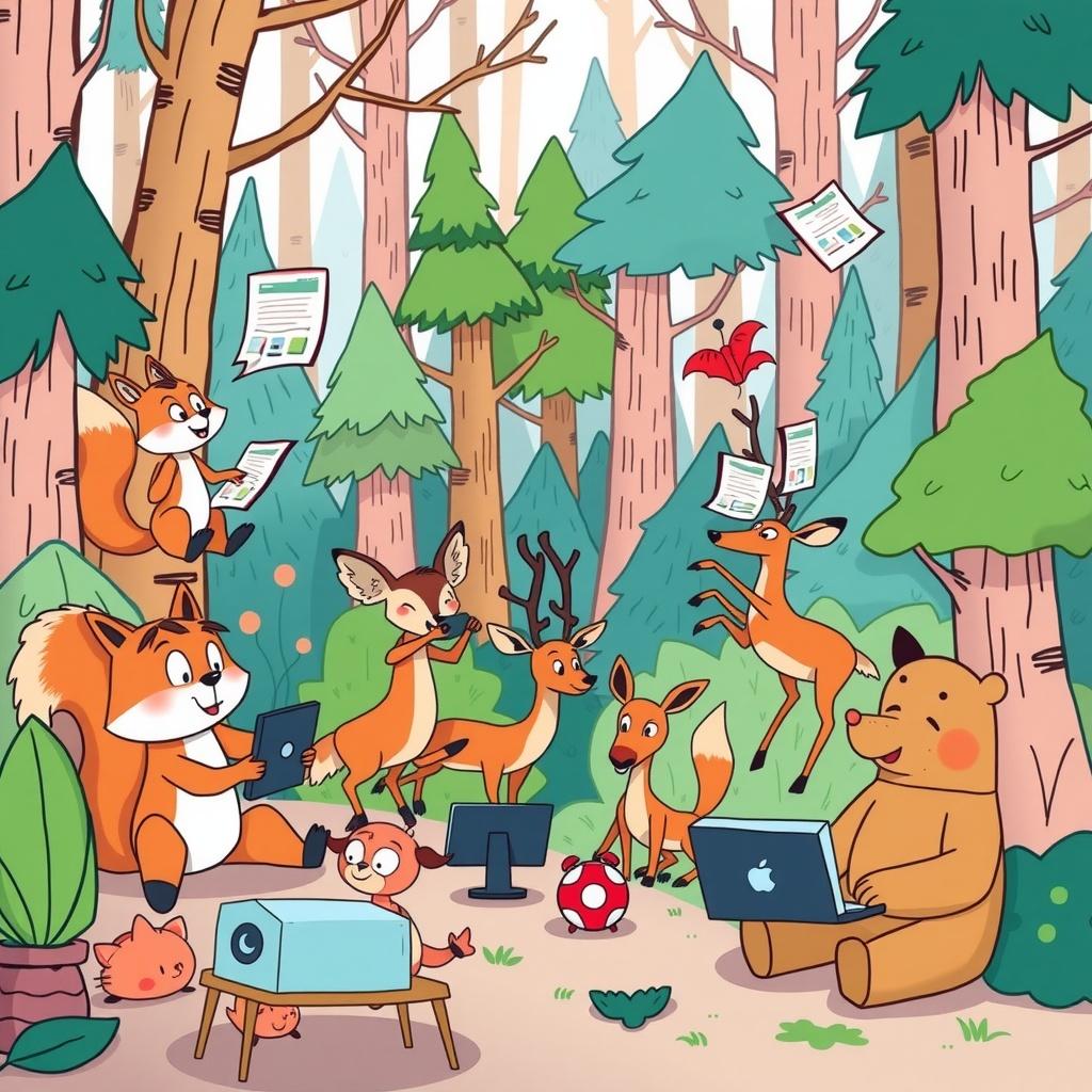 Working in the Forest