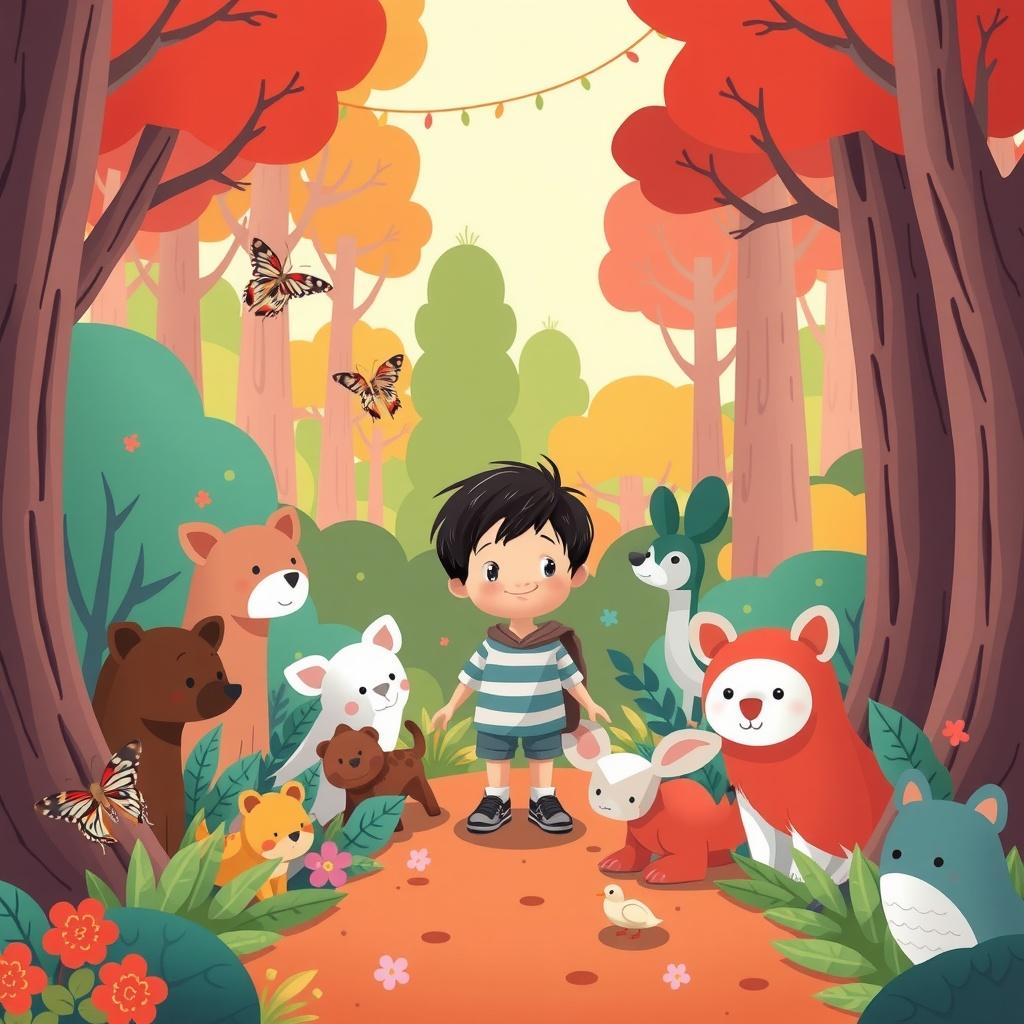 The Kid and the Animal Companions
