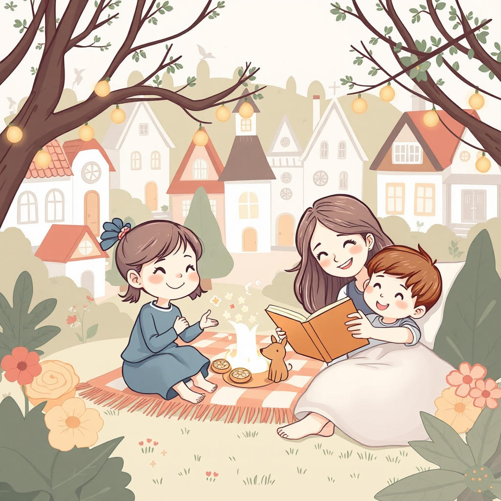 Lily's Magical Adventures with Her Family