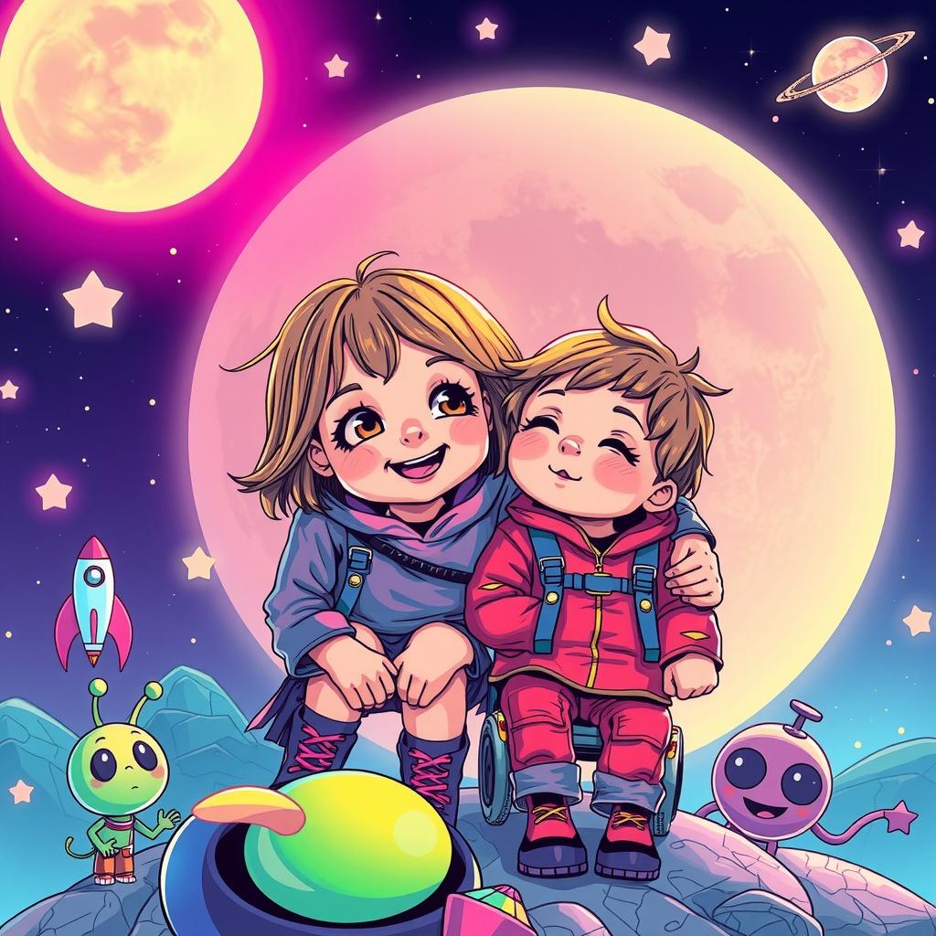 Esra and Zar's Galactic Adventure