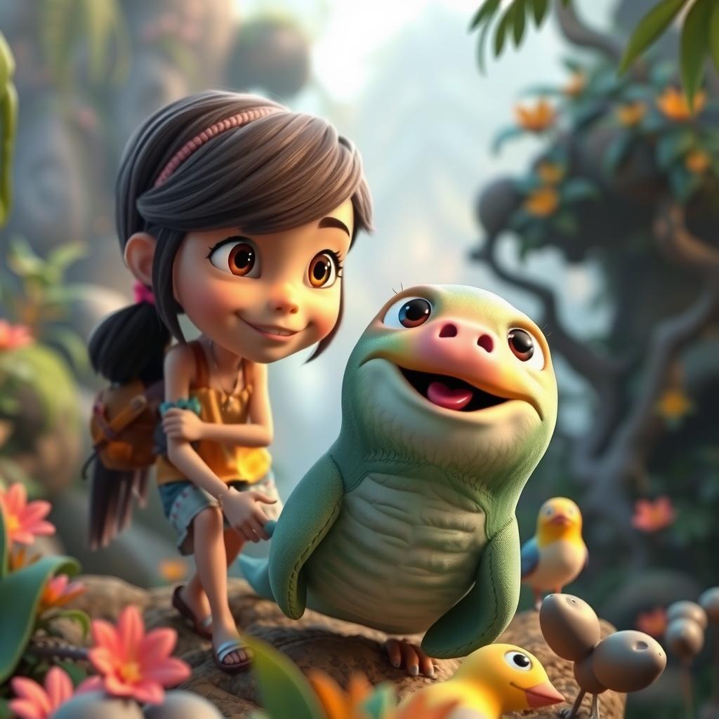 Hannah and Clappy the Sea Otto's Amazon Adventure