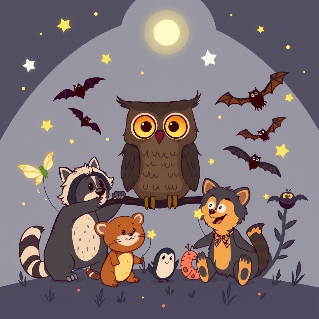Owl and Friends: The Nighttime Adventure