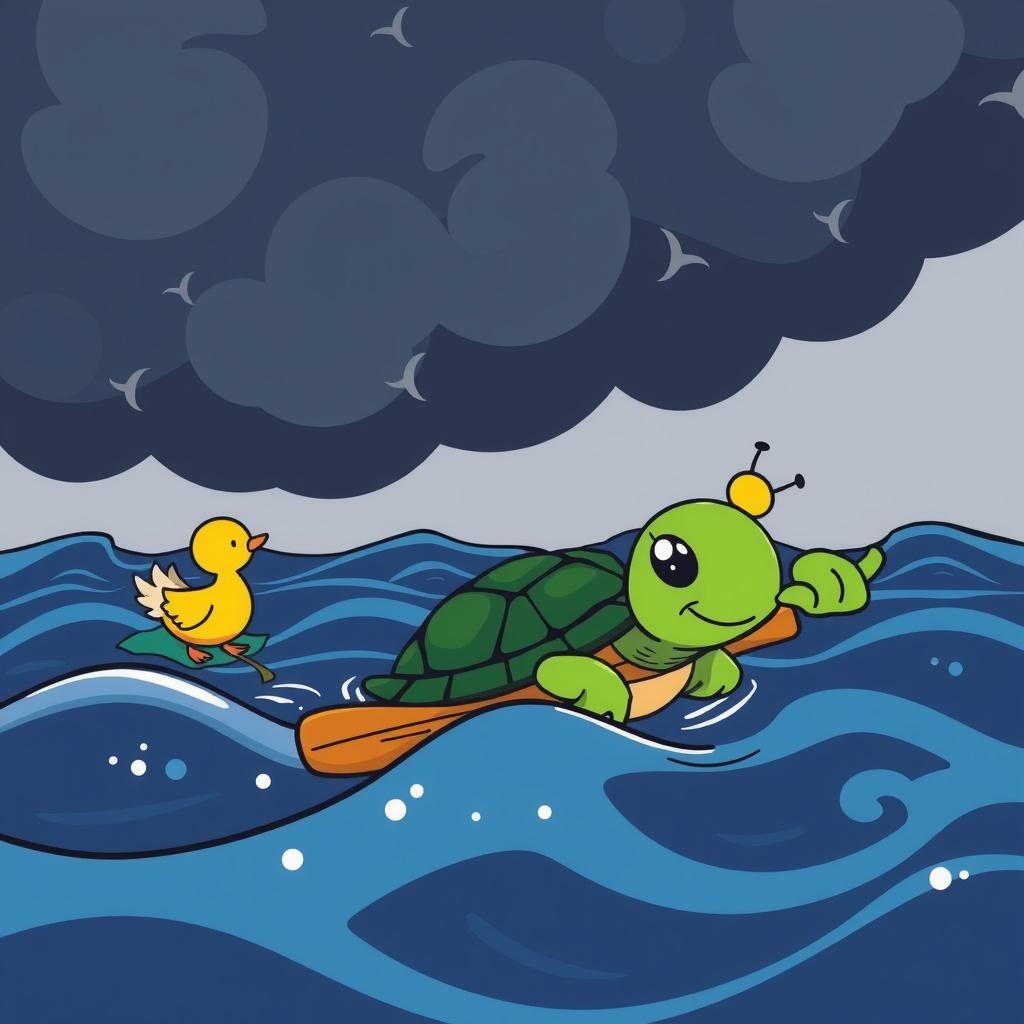 Toby the Tiny Turtle’s Big Adventure