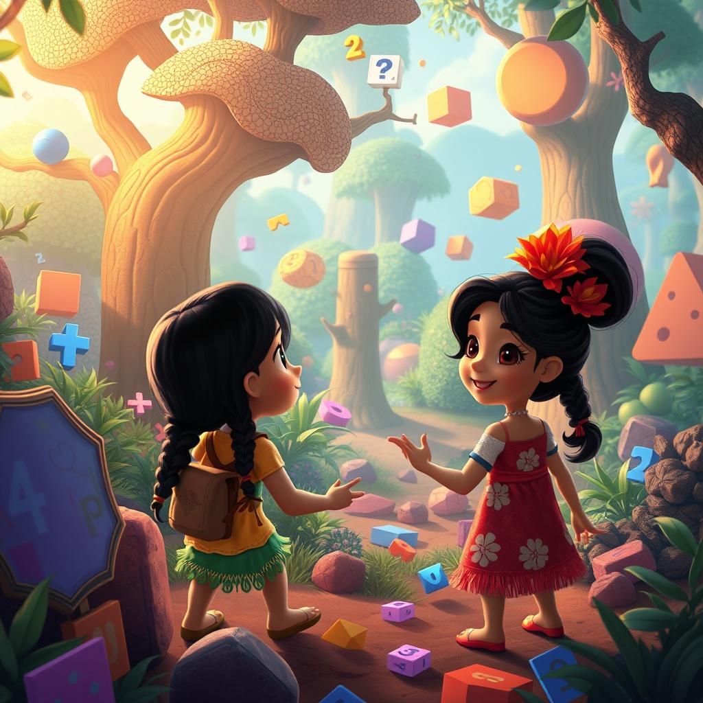 The Adventures of Lani and Bimo in the World of Mathematics
