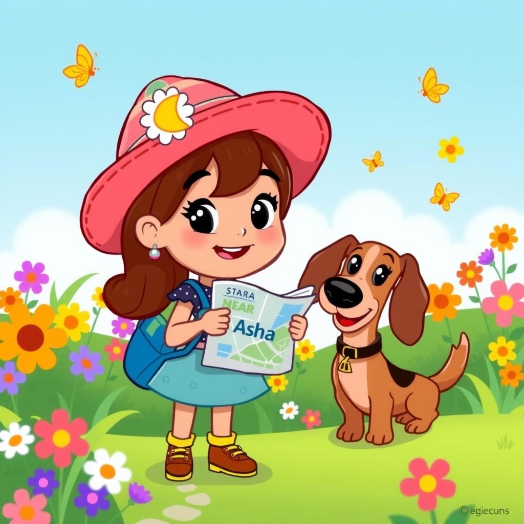 Asha and Lily’s Big Backyard Adventure