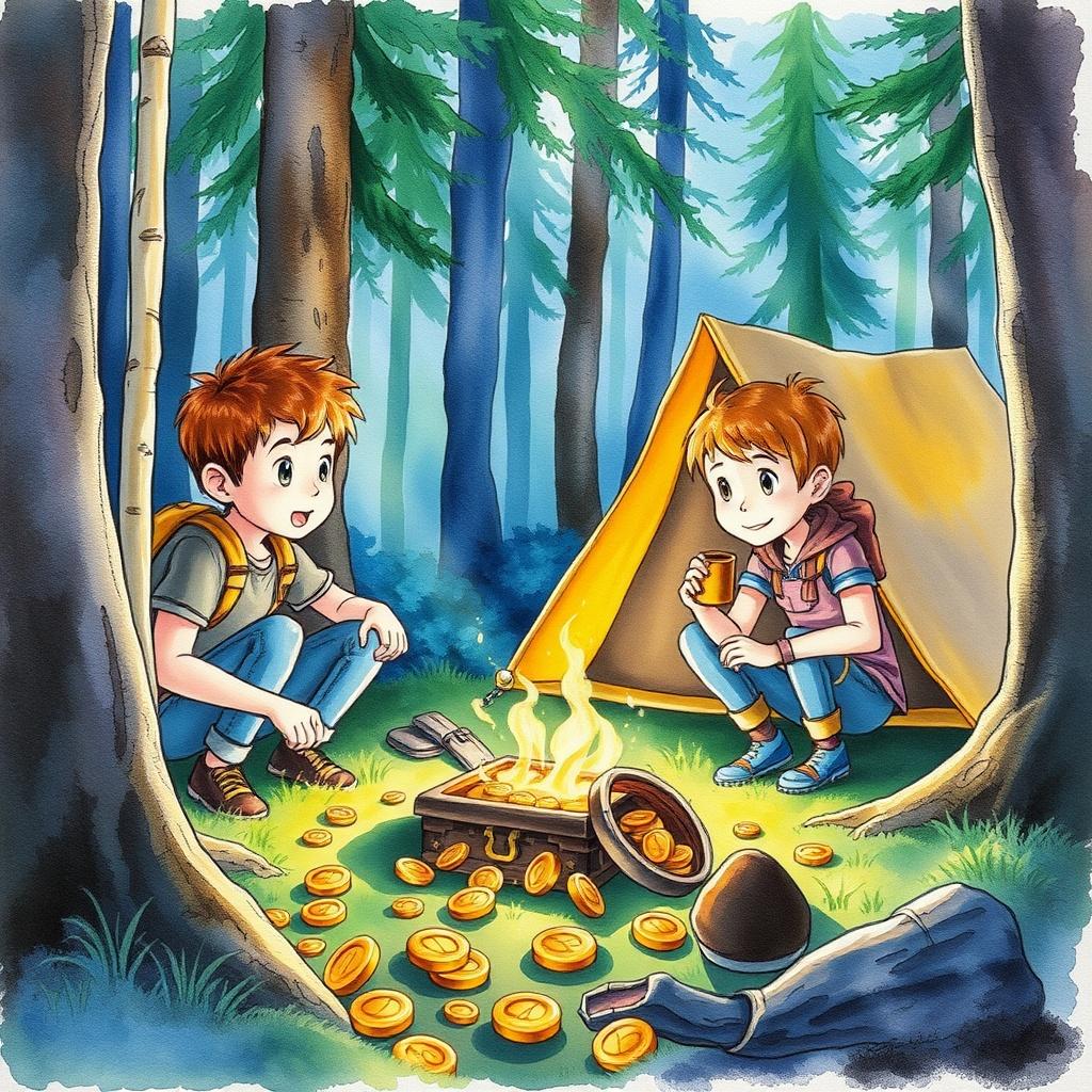 The Hidden Treasure of Blackwood Forest