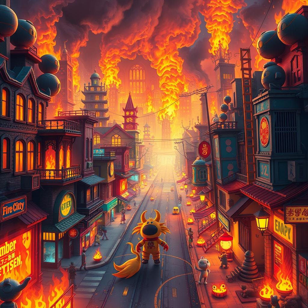 The Flickering Spirit of Ember City