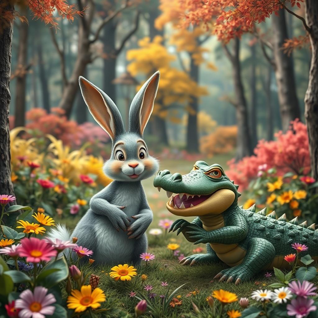The Clever Rabbit and the Misunderstood Gator