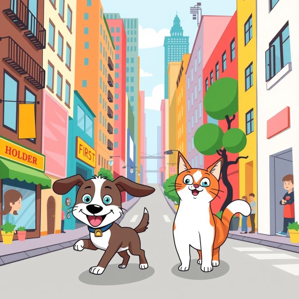 The Adventures of Max and Whiskers in the Big City
