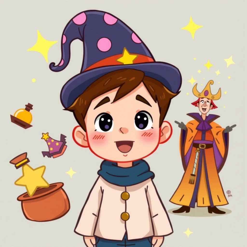 Max and the Mischievous Magician