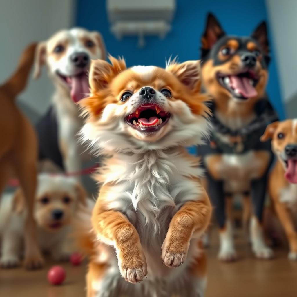 Token the Fearless Pomeranian